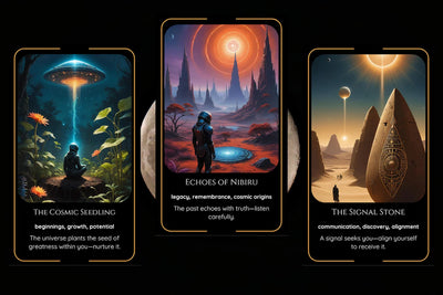Ancient Cosmic Oracle - The Cosmic Seedling, Echoes of Nibiru, The Signal Stone