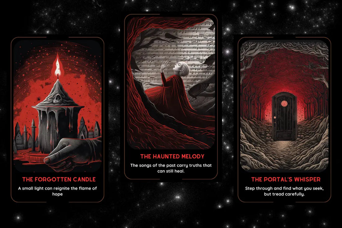 Haunted Halloween Oracle Deck