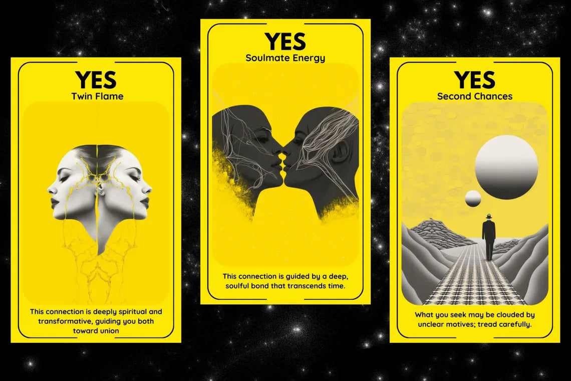 Love Oracle Yes No - YES Twin Flame, YES Soulmate Energy, YES Second Chances relationship