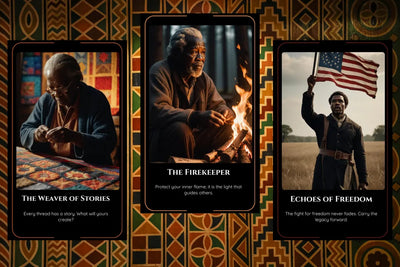 Heritage Oracle Deck - Black culture resilience empowerment cards