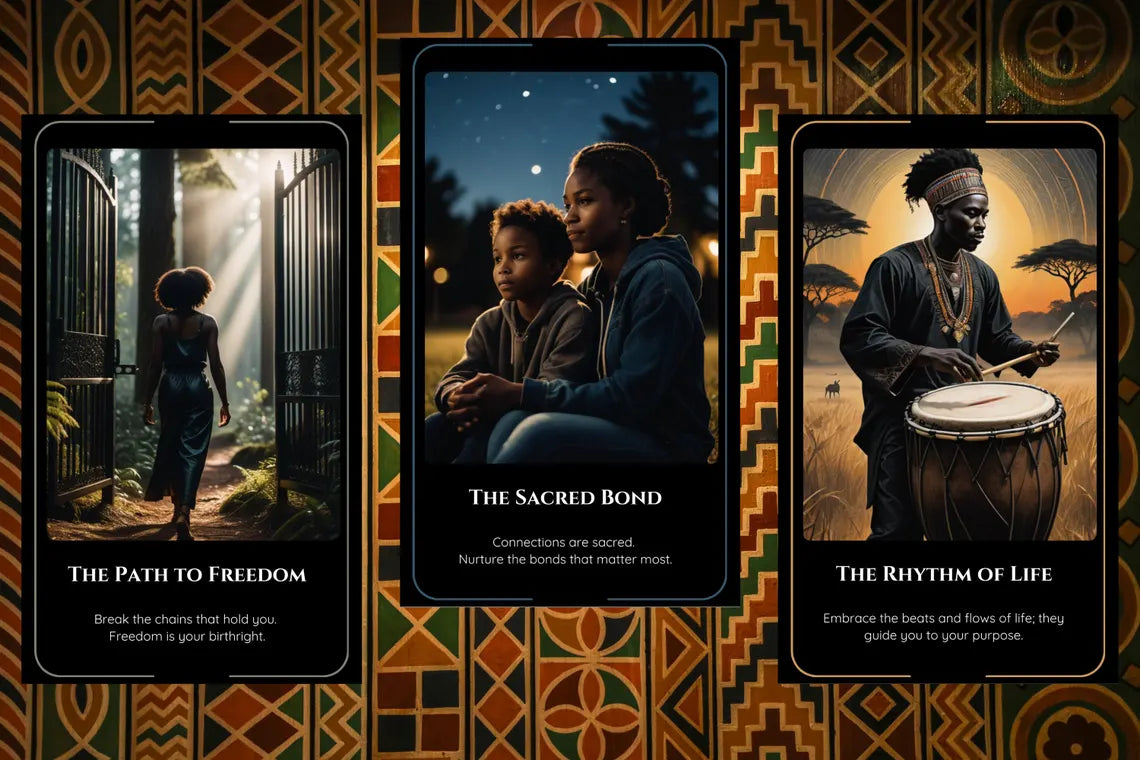 Roots of Resilience Oracle - Path to Freedom, Sacred Bond, Rhythm of Life