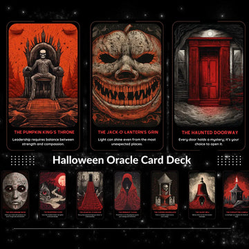 Haunted Halloween Oracle Deck