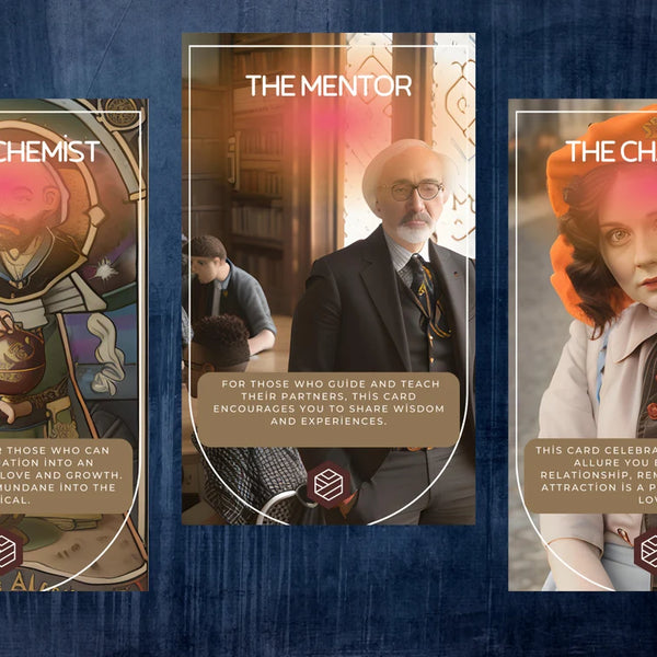 Love Archetype Oracle Deck - 100 Romance & Relationship Cards | Soulmate Self-Discovery Divination