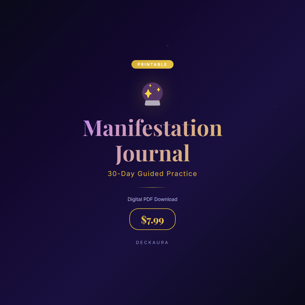 Manifestation Journal 30 Day PDF