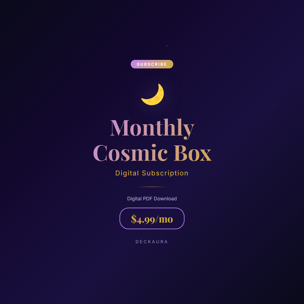 Monthly Cosmic Box Digital Subscription