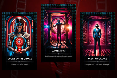 Neon Code Oracle Cards - Choice of the Oracle Awakening Agent of Change
