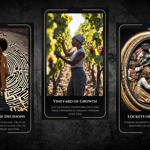 Black Heritage Oracle Deck - 78 Ancestral Cards
