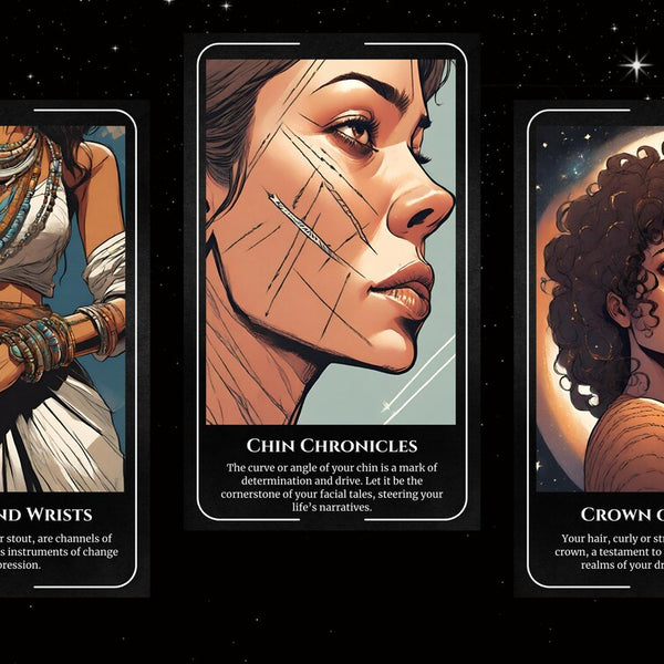 Physical Traits Oracle Deck - 70 Body Positivity Cards | Self-Awareness & Human Diversity