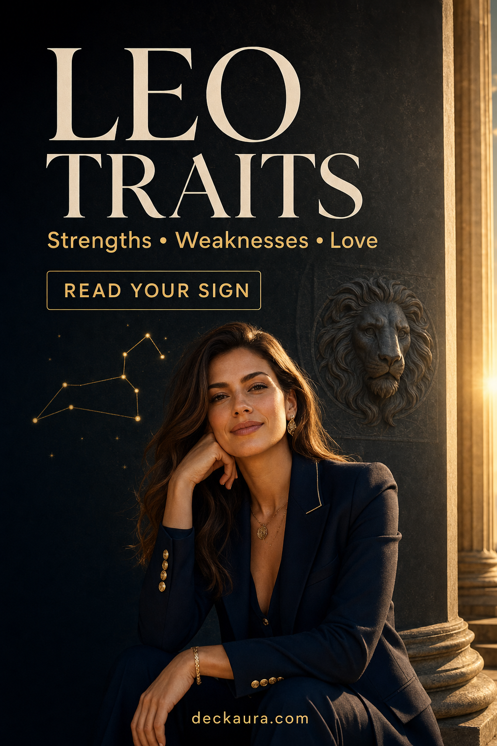 Leo zodiac traits strengths weaknesses personality and love