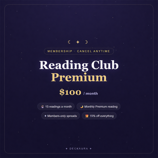 Deckaura Reading Club Premium, Monthly Membership