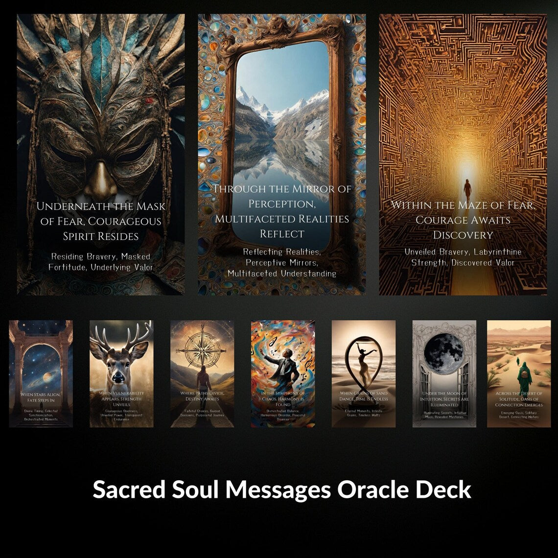Sacred Soul Messages Oracle Deck Overview - Higher Self Divine Guidance Cards