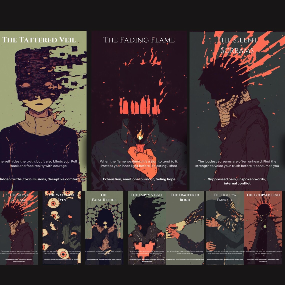 Toxic Relationship Oracle Deck - 50 Healing Cards Overview