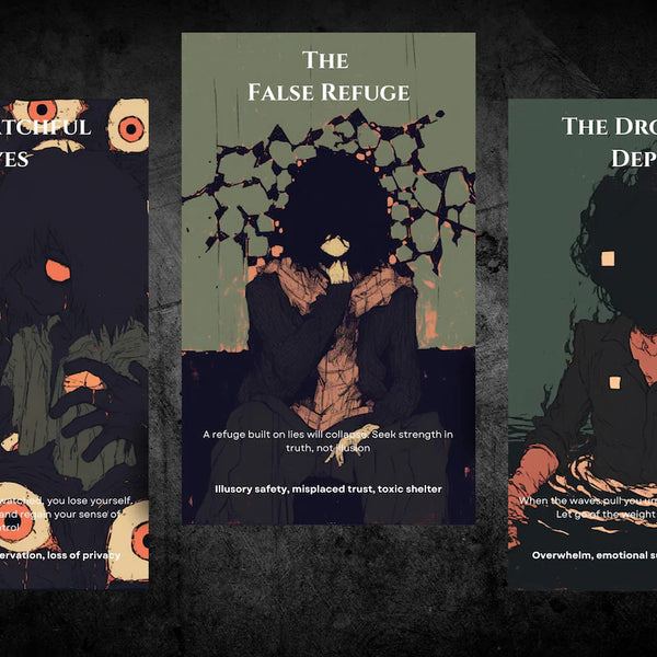 Toxic Relationship Oracle Deck - 50 Healing Cards | Boundaries, Self-Love & Emotional Freedom