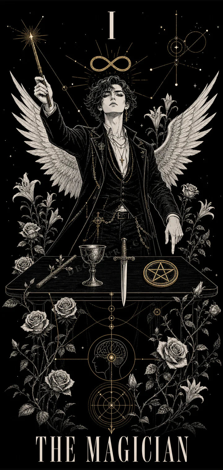 The Magician career tarot card representing your current leverage