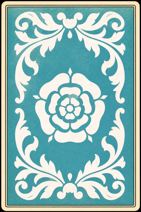 Face-down tarot card